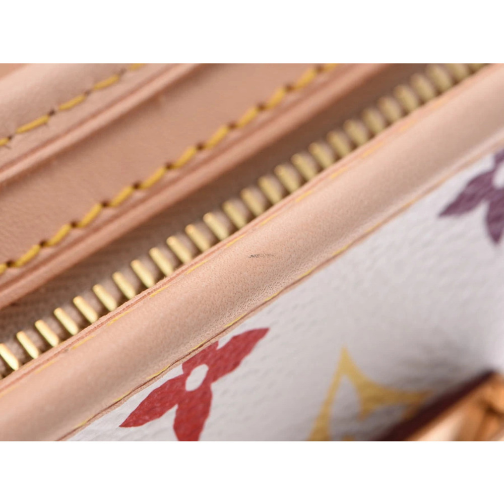 Louis Vuitton Multicolor Shirley White Leather Handbag - Picture 8 of 11